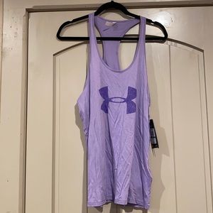 New with tags women’s size L Under Armour tank top.